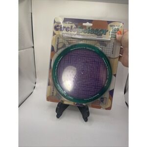 NEW ORBIS CIRCLE SCISSOR ~ Cuts over 120 Different Circles & Rings - NEW SEALED